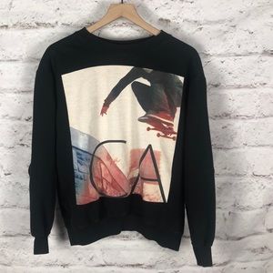 NWOT Sassy California Skateboard Sweatshirt Sz L